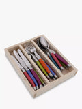18-Piece Cutlery Set with Stainless Steel and ABS Handles for 6 Place Settings
