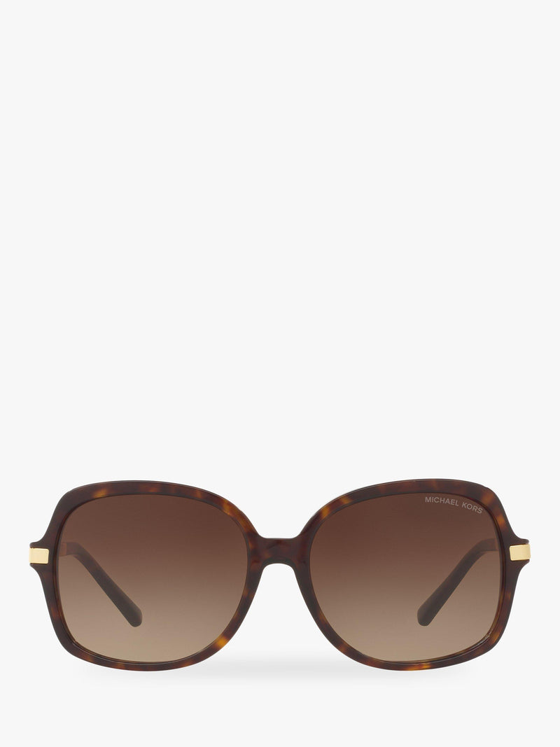 Michael Kors Adrianna II square sunglasses brown frame (British brand)