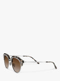 Giorgio Armani oval black frame sunglasses 50mm, imported from the UK