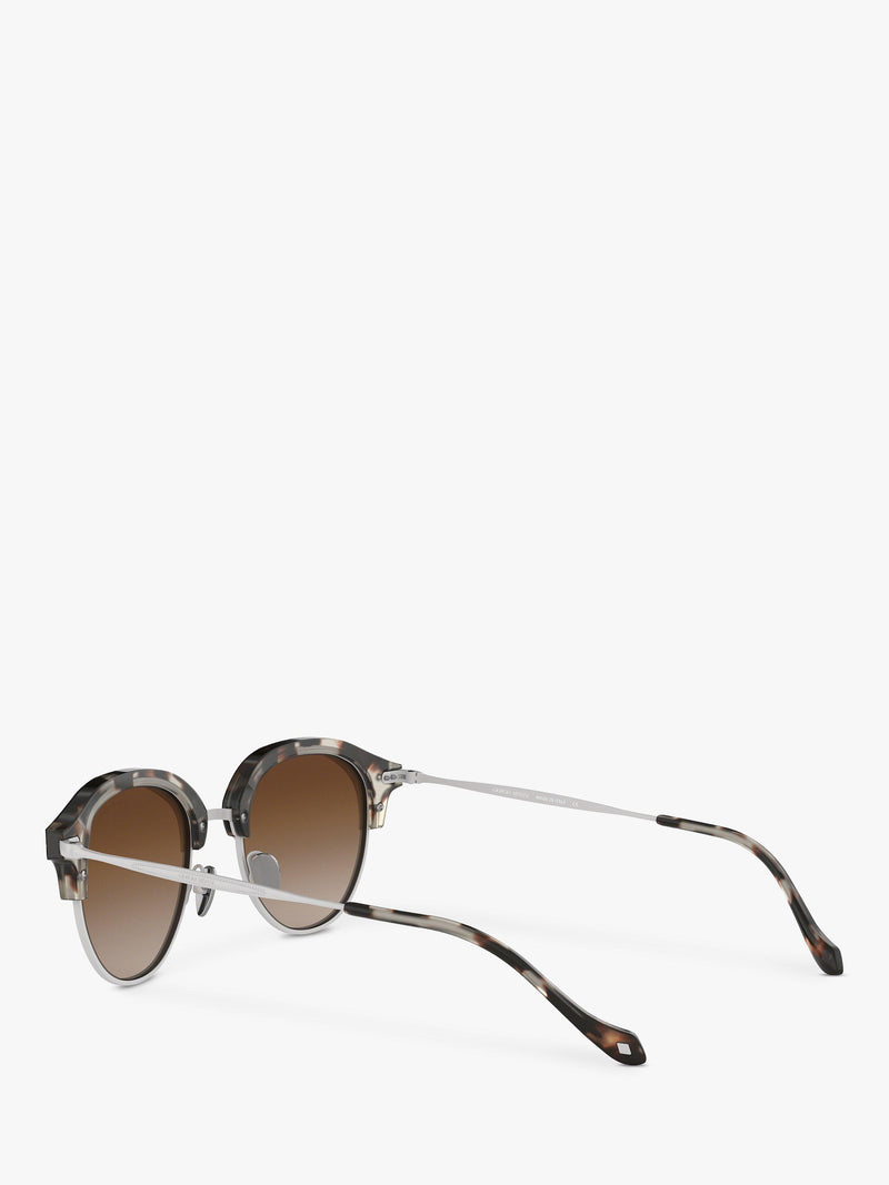 Giorgio Armani oval black frame sunglasses 50mm, imported from the UK