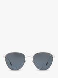 Giorgio Armani oval sunglasses black frame 51mm lens, imported from the UK