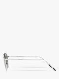 Giorgio Armani oval sunglasses black frame 51mm lens, imported from the UK