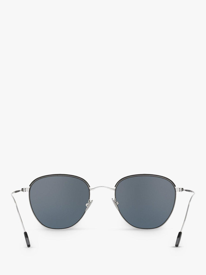 Giorgio Armani oval sunglasses black frame 51mm lens, imported from the UK