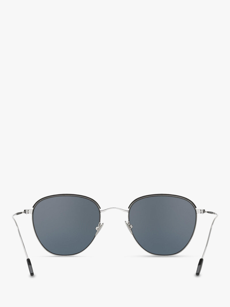 Giorgio Armani oval sunglasses black frame 51mm lens, imported from the UK