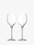 Lead-Free Crystal Wine Glasses Set of 2 for Chardonnay, 430ml