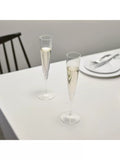 Waterford crystal champagne trumpets 170ml set of 2 (British brand)