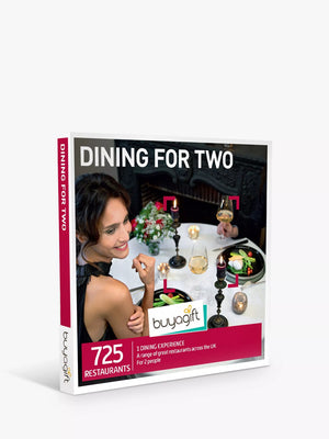 Dining for Two Gift Experience Voucher with Over 725 Options