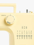 John Lewis JL110 sewing machine yellow (British brand)