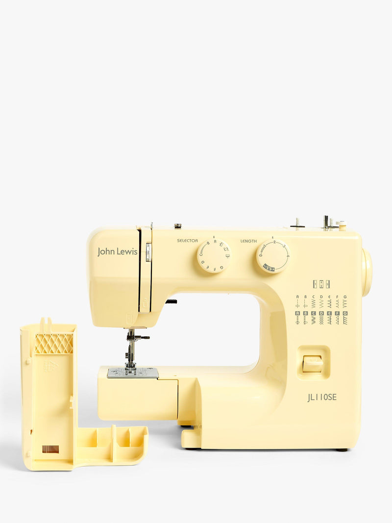 John Lewis JL110 sewing machine yellow (British brand)