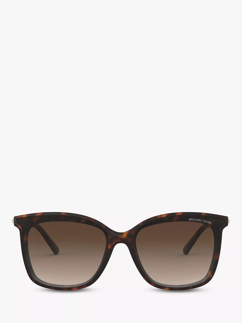 Michael Kors Zermatt square sunglasses gradient lens, UK version