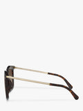 Michael Kors Zermatt square sunglasses gradient lens, UK version