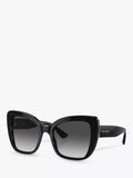 Dolce & Gabbana brown cat eye sunglasses 54mm (British brand)