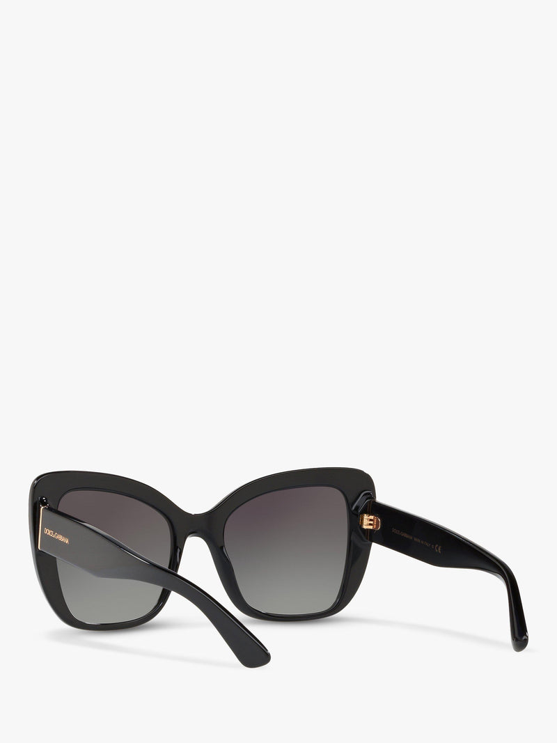 Dolce & Gabbana brown cat eye sunglasses 54mm (British brand)