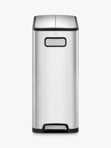 John Lewis EKO Ecofly Kitchen Recycling Bin, 40L- Buy online at McGrocer