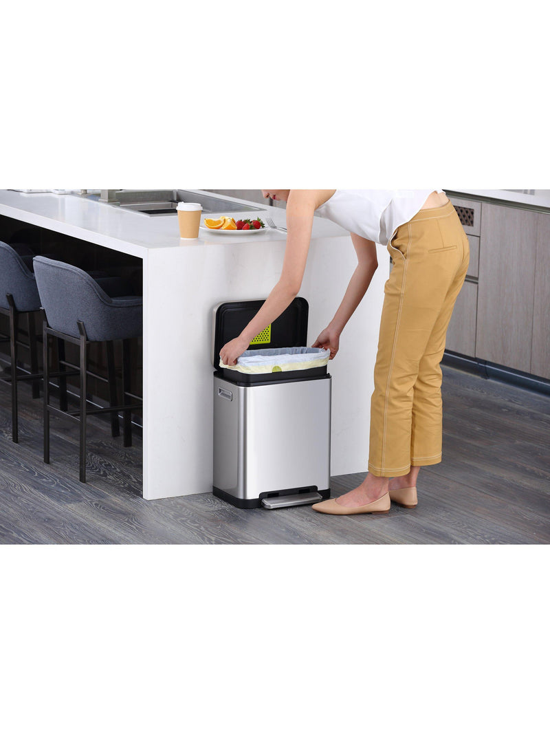 EKO X Cube kitchen pedal bin 20L - British product