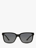 Versace square sunglasses black frame grey lenses 59mm, imported from the UK