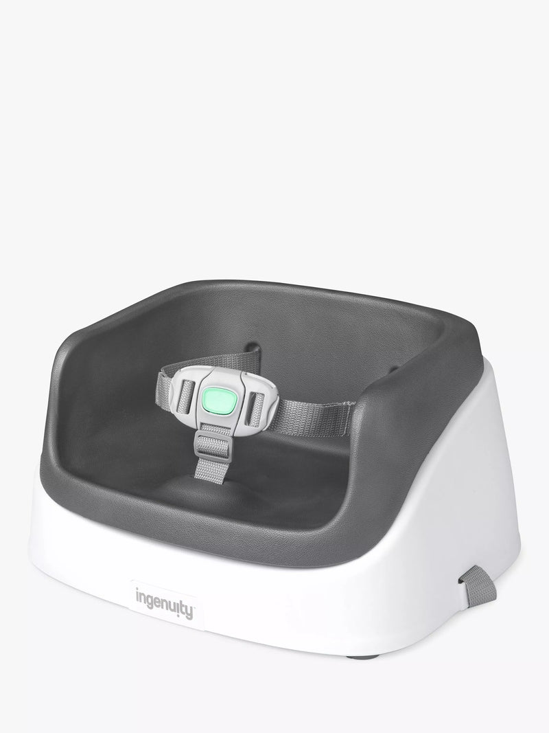 Ingenuity SmartClean Toddler Booster Feeding Seat in Slate, UK version
