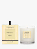 Stoneglow grapefruit and mimosa scented candle 200g (British brand)