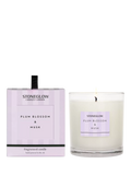 Stoneglow Plum Blossom & Musk scented candle 200g (British brand)