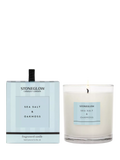 Stoneglow Sea Salt & Oakmoss scented candle 200g (British brand)