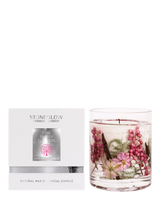 John Lewis Stoneglow Natures Gift Pink Pepper Flowers Gel Scented Candle, 160g- Buy online at McGrocer