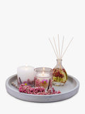Stoneglow Pink Pepper Flowers scented gel candle 160g (British brand)
