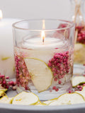 Stoneglow Apple & Pear Blossom scented gel candle 160g (British brand)