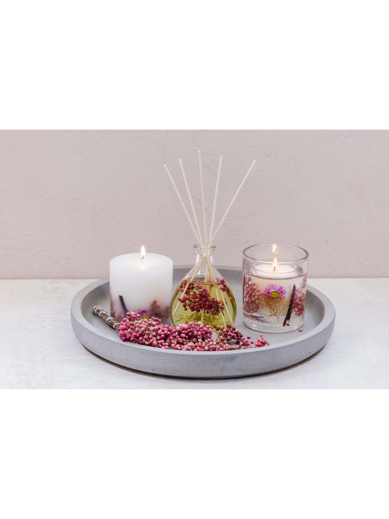 Stoneglow Pink Pepper Flowers Reed Diffuser 180ml, UK version