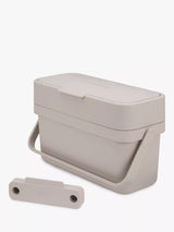 Food Waste Caddy with Adjustable Vent and Mounting Bracket, 4L