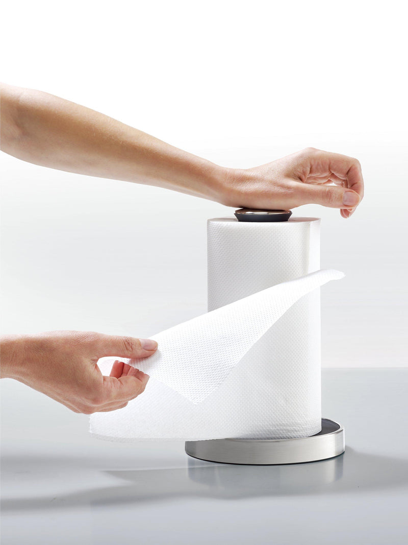 Joseph Joseph push and tear kitchen roll holder grey, UK version
