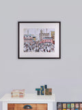 John Lewis LS Lowry framed print Going To Work (British brand)