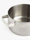 John Lewis 5-Ply Stainless Steel Saucepan 20cm, imported from the UK