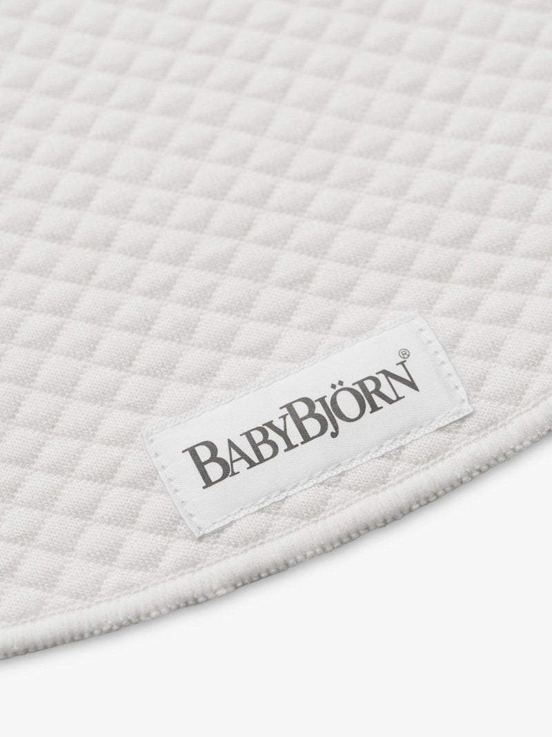 BabyBjörn teething bibs white 2 pack - British product