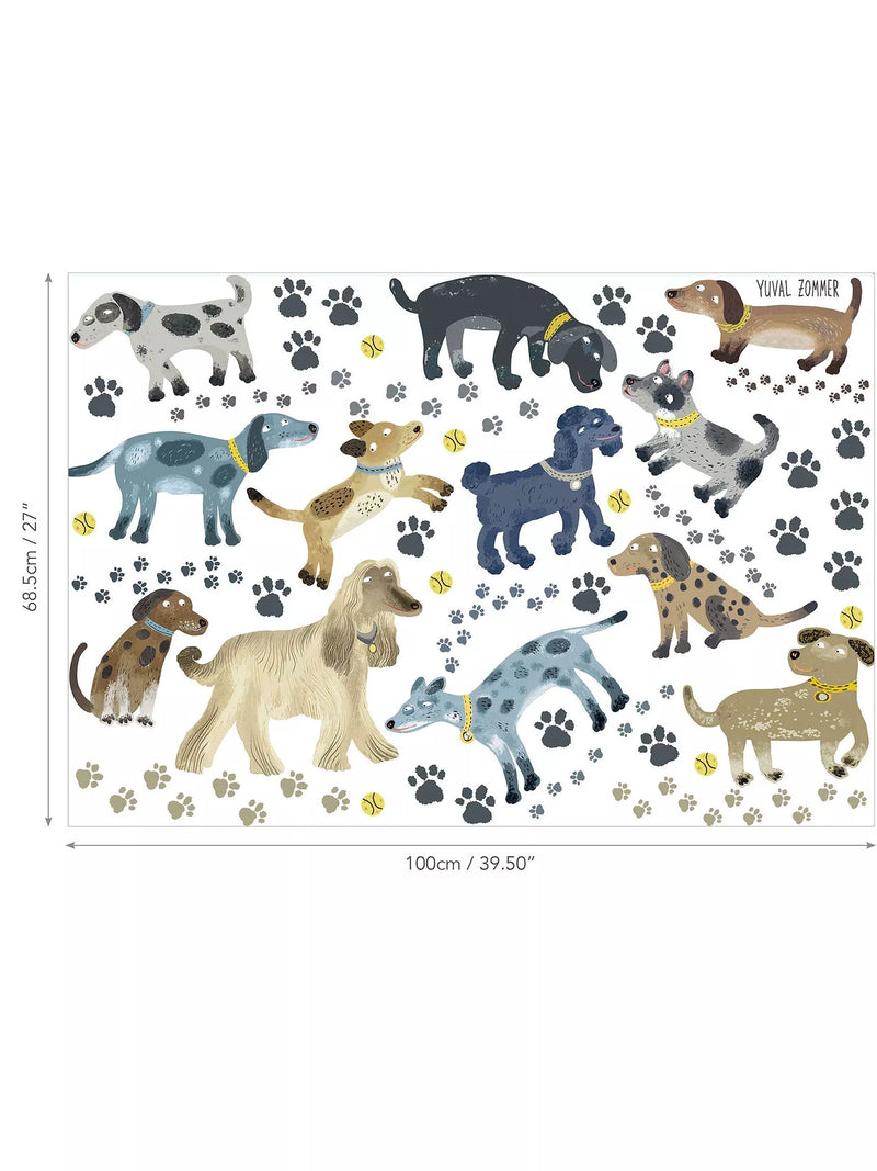 Villa Nova Walkies wall stickers multi, imported from the UK