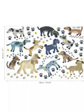 Villa Nova Walkies wall stickers multi, imported from the UK