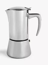 John Lewis John Lewis Induction Stovetop Stainless Steel 6 Cup Espresso Coffee Maker, 300ml- Buy online at McGrocer