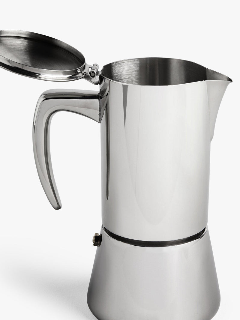 John Lewis stainless steel espresso maker 300ml, UK version