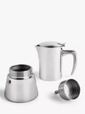 John Lewis stainless steel espresso maker 300ml, UK version