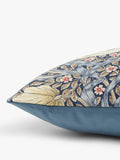 Morris & Co. cushion Indigo, imported from the UK