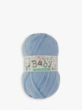 Super-Soft Acrylic DK Yarn for Baby, 100g, Sky Blue