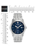 Citizen Corso date watch blue dial stainless steel, imported from the UK