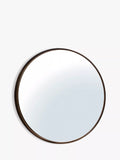 Gallery Direct round mirror bronze finish 84cm - British product