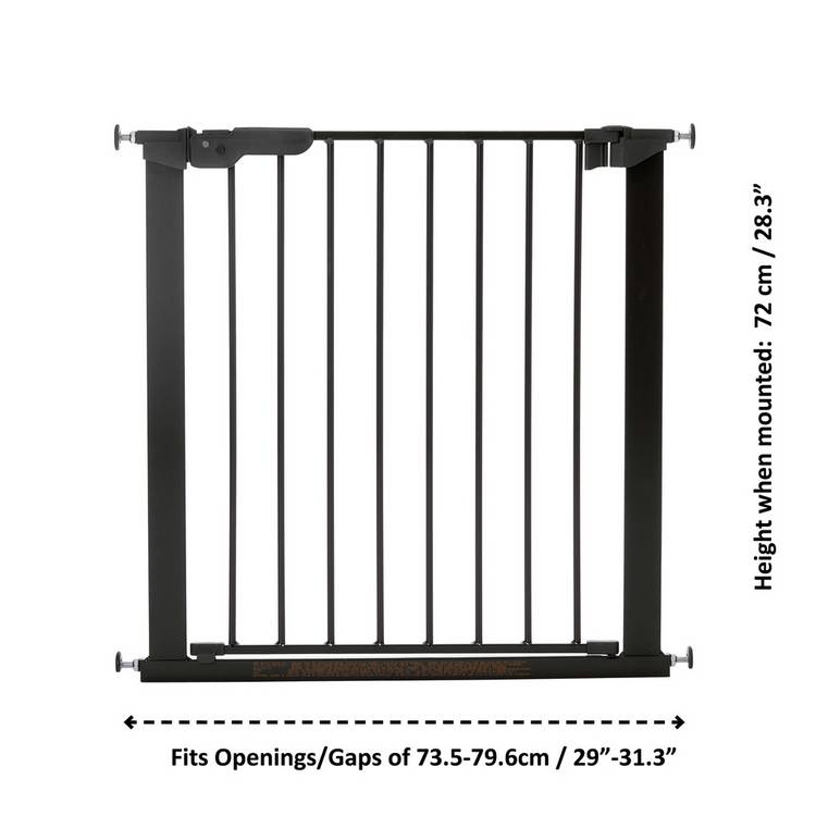 Scandinavian pressure fit pet gate, imported from the UK