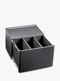 BLANCO manual under counter 3 section pull-out kitchen bin 39L - British product