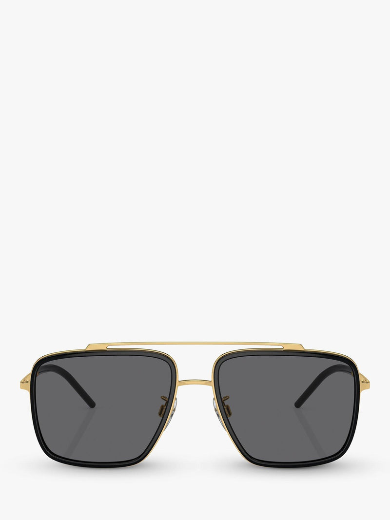 Dolce & Gabbana men's polarised square sunglasses 57mm (British brand)