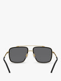 Dolce & Gabbana men's polarised square sunglasses 57mm (British brand)