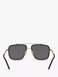 Dolce & Gabbana men's polarised square sunglasses 57mm (British brand)