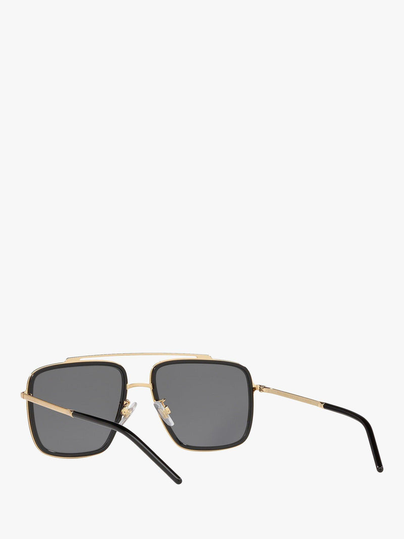 Dolce & Gabbana men's polarised square sunglasses 57mm (British brand)