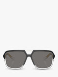 Dolce & Gabbana polarised square sunglasses 58mm, UK version