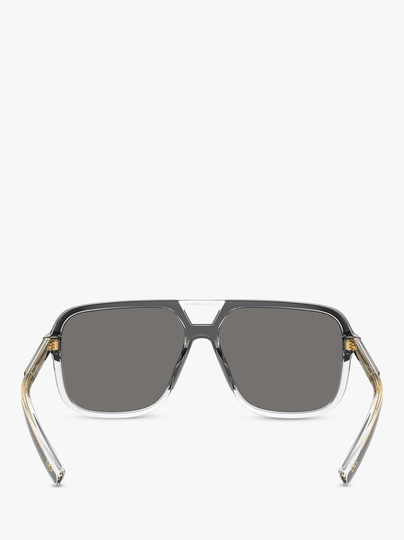 Dolce & Gabbana polarised square sunglasses 58mm, UK version